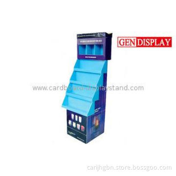 Promotional 4 Tier Cardboard Product Display Stands For Pet